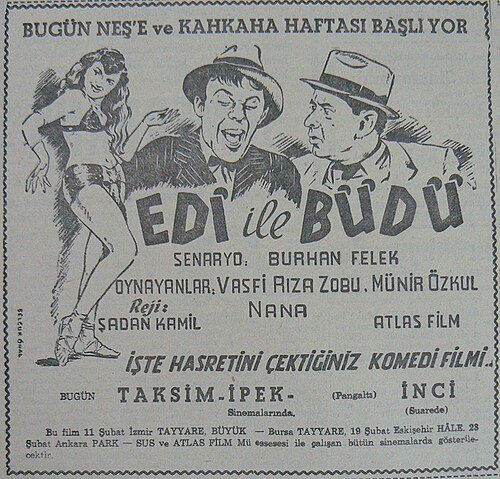 Edi și Büdü, actorii de teatru (Edi ile Büdü Tiyatrocu)