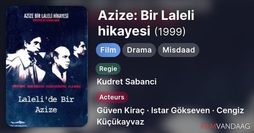 Un saint à Laleli (Laleli’de Bir Azize)