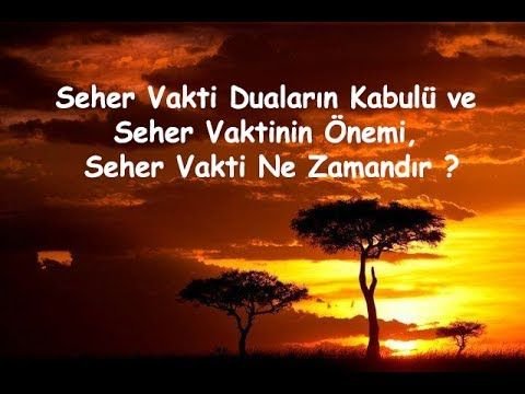 At Daybreak (Seher Vakti)