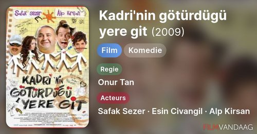 Follow Kadri, Not Your Heart (Kadri'nin Götürdüğü Yere Git)