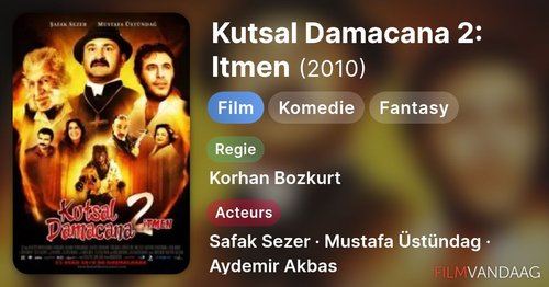 Holy Jug 2: It Men (Kutsal Damacana 2: İt Men)