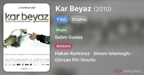 Kar Beyaz