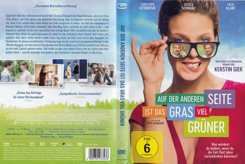 Auf der anderen Seite ist das Gras viel grüner